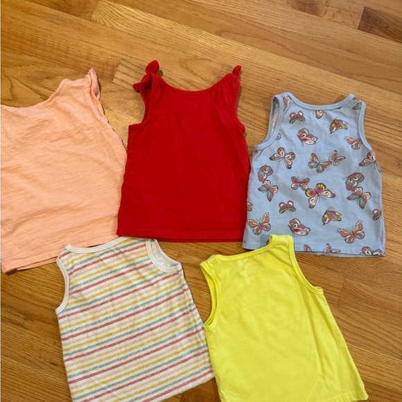 Garanimals and Jumping Beans Vibrant Colorful Toddler Tank Top Bundle for Summer - Picture 2 of 12